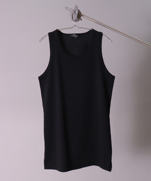 BAYBLO(ベイブロ)の「(BG)【ユニセックス】シルキータッチ サイドスリット タンクトップ(タンクトップ・メンズ・ブラック/ホワイト/チャコールグレー・X-LARGE/LARGE/MEDIUM)」の16枚目の写真