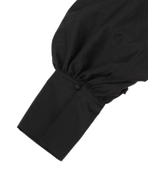 1er Arrondissement（プルミエアロンディスモン）の「手絞りプリーツティアードチュニック（シャツ/ブラウス・レディース・オフホワイト/ブラック・36/38）」の14枚目の写真