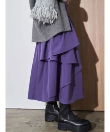 ELENDEEK | アシンメトリーティアードスカート(スカート)