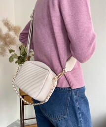 fredy emue | 太ベルトナナメキルトポシェット(ショルダーバッグ)