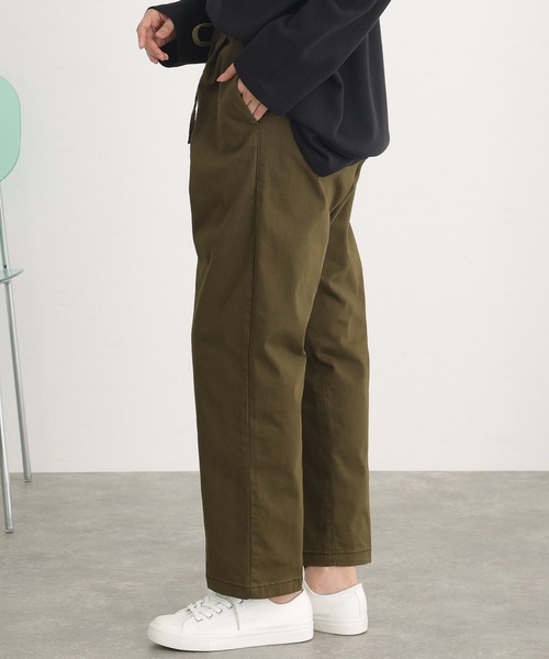ツイルドローストリングテーパードパンツ（その他パンツ）｜ElegChic（エレグシック）