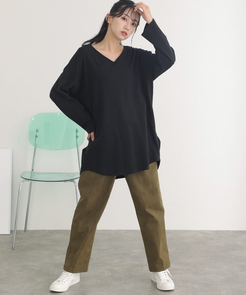 ツイルドローストリングテーパードパンツ（その他パンツ）｜ElegChic（エレグシック）