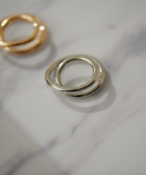 natural couture(ナチュラルクチュール)の「スパイラルニュアンスリング(リング・レディース・ゴールド/シルバー・FREE)」の10枚目の写真