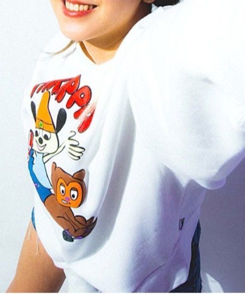 JACKROSE（ジャックローズ）の「PRTR-グラフィック発砲プリントC/Nスウェット（スウェット・メンズ・ホワイト/ブラック・L/M）」の3枚目の写真