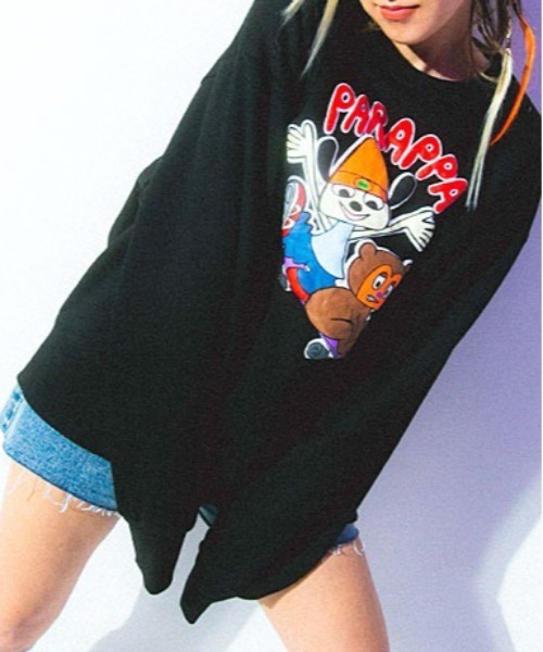 JACKROSE（ジャックローズ）の「PRTR-グラフィック発砲プリントC/Nスウェット（スウェット・メンズ・ホワイト/ブラック・L/M）」の7枚目の写真