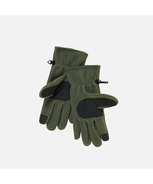 AIGLE(エーグル)の「フリースグローブ(手袋・レディース・ブラック/モスグリーン・M/L)」の6枚目の写真