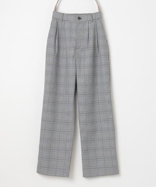 Honeys（ハニーズ）の「チェックストレートパンツ（その他パンツ・レディース・ブラック×ブルー/ネイビー系/ブラック系その他・M/S/SS/L/LL）」の12枚目の写真