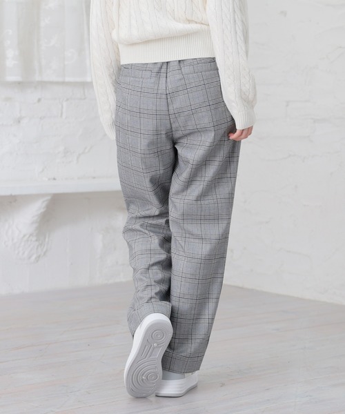 Honeys（ハニーズ）の「チェックストレートパンツ（その他パンツ・レディース・ブラック×ブルー/ネイビー系/ブラック系その他・M/S/SS/L/LL）」の20枚目の写真