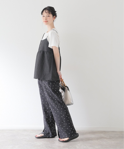 B.C STOCK（ベーセーストック）の「《追加》キャミ付きTシャツ（Tシャツ/カットソー・レディース・ホワイト/ブラック・FREE）」の11枚目の写真