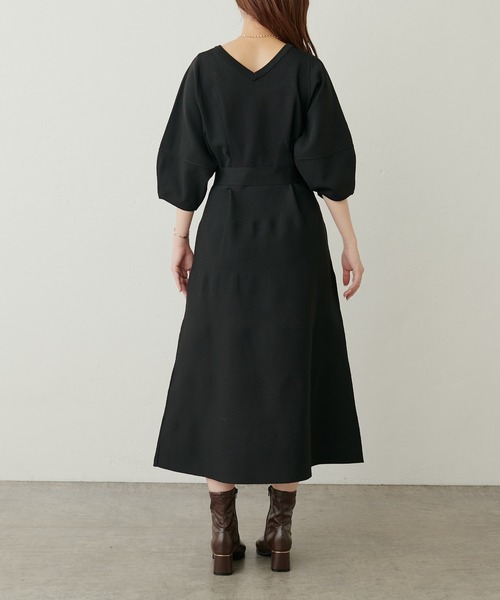 M-PREMIER COUTURE ノースリーブニットワンピース 34P - メルカリ
