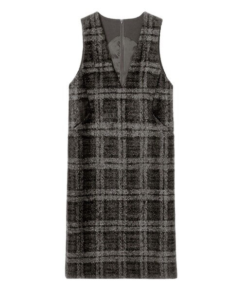 セール】ループチェックジャンパースカート（スカート）｜ANAYI