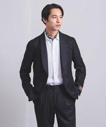 UNITED ARROWS フランネルウール　テーラードジャケット フランネル シングル2ボタン テーラードジャケット COMFORT EASY