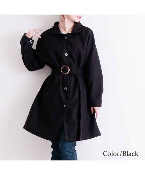 【冬物大セール】Rady　ダウンコート　ベルト　ビジュー　Aライン 2way ベルト付きAラインコート（ダウンジャケット/コート