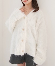 muguet | pointe mohair knit cardigan(カーディガン/ボレロ)