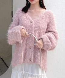 muguet | pointe mohair knit cardigan(カーディガン/ボレロ)