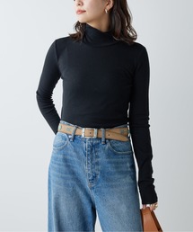 GALLARDAGALANTE | 【La nature linge】ウールタートルカットソー(Tシャツ/カットソー)