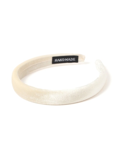 repipi armario（レピピ アルマリオ）の「ベロアカチューシャ（カチューシャ・キッズ・アイボリー/ブラック/ネイビー・FREE）」の2枚目の写真