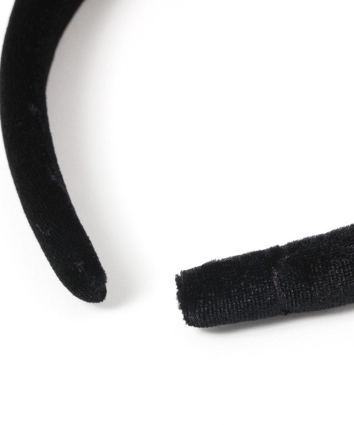 repipi armario（レピピ アルマリオ）の「ベロアカチューシャ（カチューシャ・キッズ・アイボリー/ブラック/ネイビー・FREE）」の8枚目の写真