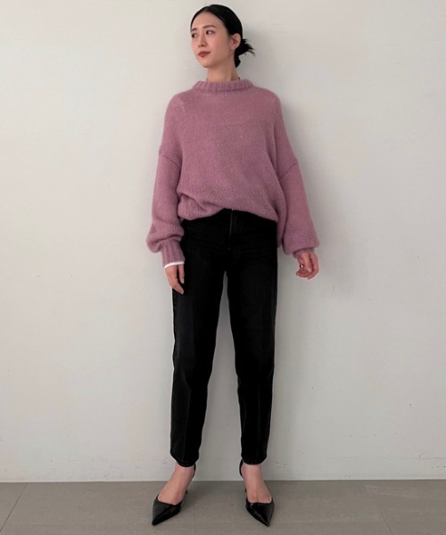 【セール】【WEB限定サイズあり】マムテーパードデニムパンツ（デニムパンツ）｜Mila Owen（ミラオーウェン）