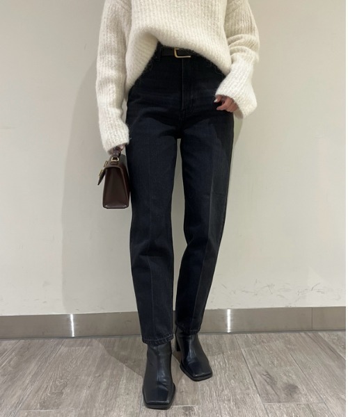 【セール】【WEB限定サイズあり】マムテーパードデニムパンツ（デニムパンツ）｜Mila Owen（ミラオーウェン）