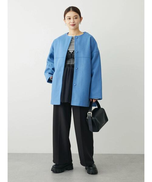 ELENCARE DUE（エレンカーレデュエ）の「・ELENCARE　DUE　チュールキャミチュニック（チュニック・レディース・ブラック/アイボリー/チャコールグレー・FREE）」の19枚目の写真