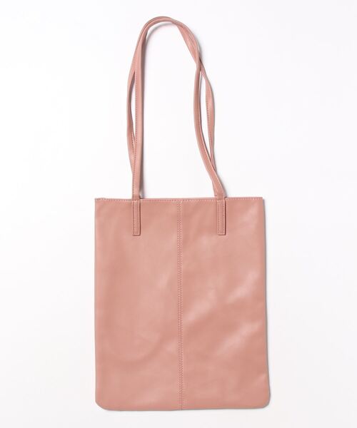 トートバッグ arisa polka polka / ポルカポルカ 合皮フラットトート A4収納可 トートー