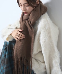 マフラー（ベージュ系・ドット柄）ファッション通販 - ZOZOTOWN