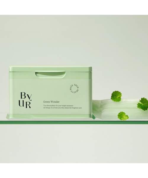 ByUR（バイユア）の「デイリーアクアセラムマスク＜大容量パック＞（プランプハニー/スージンググリーン/ビタギビング）（パック/フェイスマスク・レディース・スージンググリーン/ピンク/イエロー/プランプハニー/ビタギビング/スージンググリーン（スリーブ無し）・FREE）」の6枚目の写真