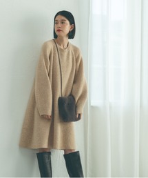 ◆ニットミディワンピース【洗える】