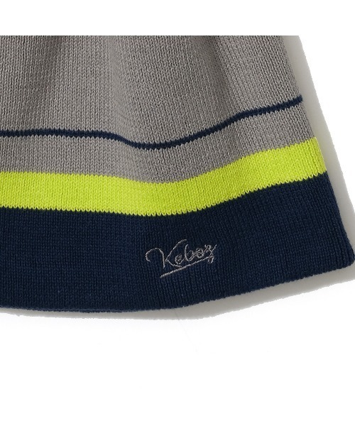 KEBOZ（ケボズ）の「SINGLE BEANIE 2（ニットキャップ/ビーニー・メンズ・ブラック/グレー/ブラウン・FREE）」の5枚目の写真