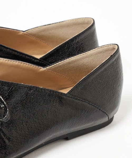 BAYFLOW（ベイフロー）の「フレフィットリボンフラット（パンプス・レディース・ライトグレー/ブラック・MEDIUM/LARGE）」の15枚目の写真