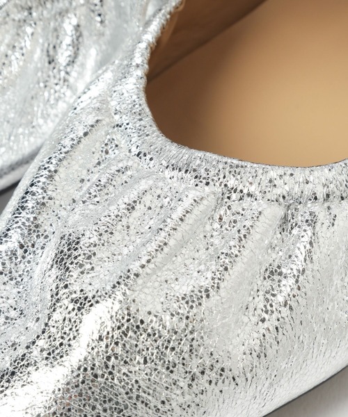 BAYFLOW（ベイフロー）の「フレフィットリボンフラット（パンプス・レディース・ライトグレー/ブラック・MEDIUM/LARGE）」の18枚目の写真