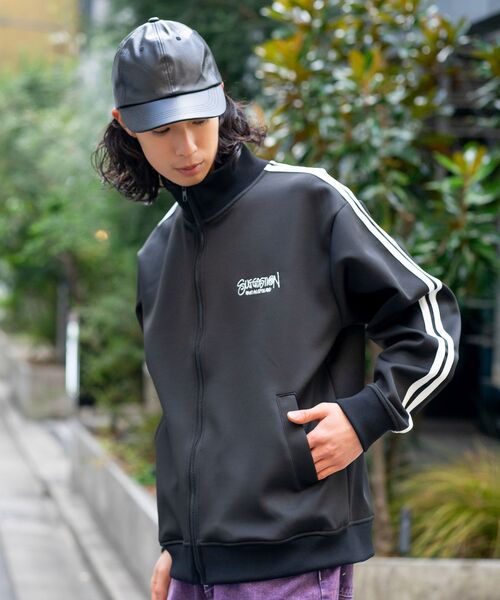【期間限定値下げ中！】FR2 サイドライン ジャージ トラックジャケット L 楽天市場】【袖ライン入りトラックジャケット】ジャージ上