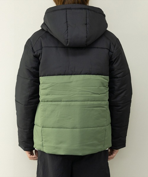 STYLEBLOCK（スタイルブロック）の「デュスポ中綿切替ブルゾン（ダウンジャケット/コート・メンズ・カーキ/レッド/ホワイト/イエロー・M/L）」の9枚目の写真