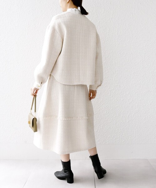 SHIPS any（シップス エニィ）の「SHIPS any: ツイード パフスリーブ