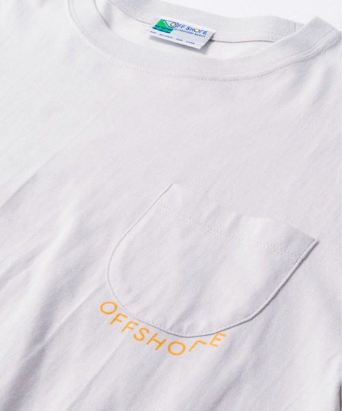 【セール】【コラボ企画】OS×U-SKE PALMTREE L/S TEE/オフショア×U-SKE パームツリーロングスリーブティ（Tシャツ/カットソー）｜OFFSHORE（オフショア）