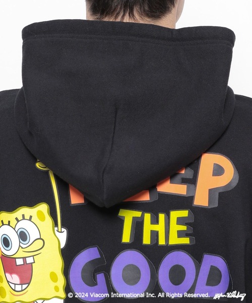 新品！スポンジボブ×ベイフロー フーディー プルオーバーパーカー BAYFLOW（ベイフロー）の「SpongeBob(スポンジ・ボブ)×BAYFLOW