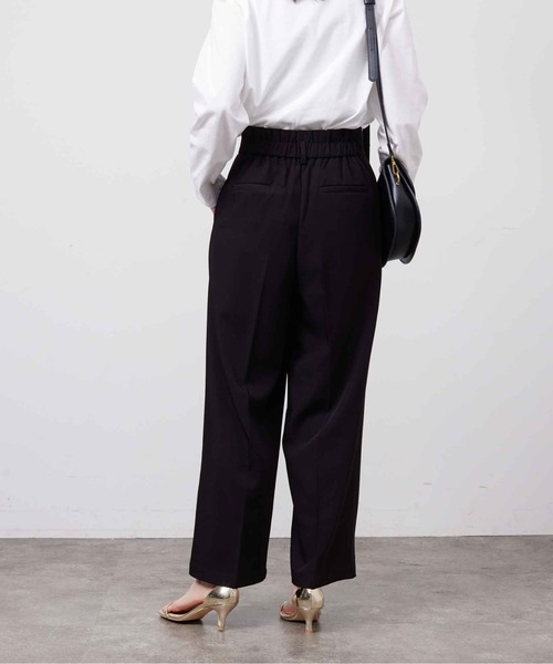 Chez toi（シェトワ）の「センタープレススラックスパンツ（スラックス・レディース・ブラック/グレー/ベージュ・FREE）」の21枚目の写真