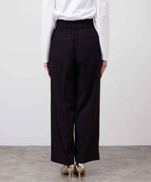 Chez toi（シェトワ）の「センタープレススラックスパンツ（スラックス・レディース・ブラック/グレー/ベージュ・FREE）」の9枚目の写真