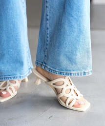 LE TALON | 《追加》4.5cmカットワークサンダル(サンダル)