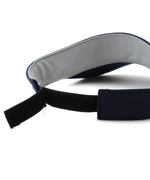 JUN&ROPE'(ジュンアンドロペ)の「アーガイルカラー立体ロゴバイザー(サンバイザー・レディース・ホワイト/ネイビー/ライトグリーン・FREE)」の11枚目の写真