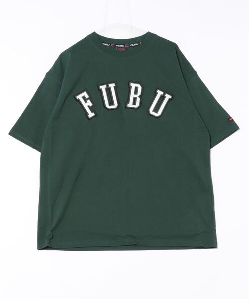 FUBU( フブ)の「【FUBU 】College Tee/フロントロゴ/半袖Tシャツ/メンズ/フブ(Tシャツ/カットソー・メンズ・ブラック/パープル/ホワイト/グリーン・M/L/XL)」の1枚目の写真
