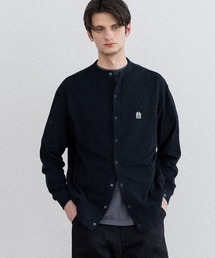 GAUZE FRENCH TERRY CREW CARDIGAN / クルーカーディガン