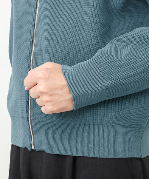 NOLLEY'S goodman（ノーリーズグッドマン）の「【WORK ABOUT】ウォッシャブルドライバーズニット（ニット/セーター・メンズ・ブルー系その他/オレンジ/ダークネイビー・M/L）」の4枚目の写真