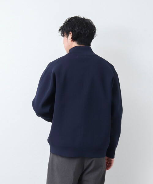 NOLLEY'S goodman（ノーリーズグッドマン）の「【WORK ABOUT】ウォッシャブルドライバーズニット（ニット/セーター・メンズ・ブルー系その他/オレンジ/ダークネイビー・M/L）」の21枚目の写真