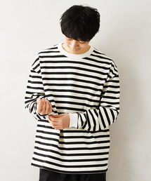 JOURNAL STANDARD relume | 【HARDIN KNITWEAR/ハーディンニットウェア】ヘビーウェイト ボーダーTシャツ(Tシャツ/カットソー)
