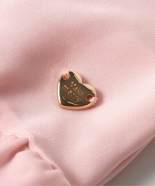 apres les cours（アプレレクール）の「【UVカット】フリルラッシュガード（ラッシュガード・キッズ・アイボリー/ピンク/ドット・80/90/100/110/120/130/140）」の7枚目の写真