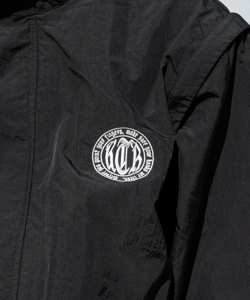 kutir（クティール）の「2wayスタンドネックナイロンブルゾン（ブルゾン・メンズ・チャコールグレー/ブラック/ライトグレー/ネイビー/カーキ・LARGE/MEDIUM/SMALL）」の22枚目の写真