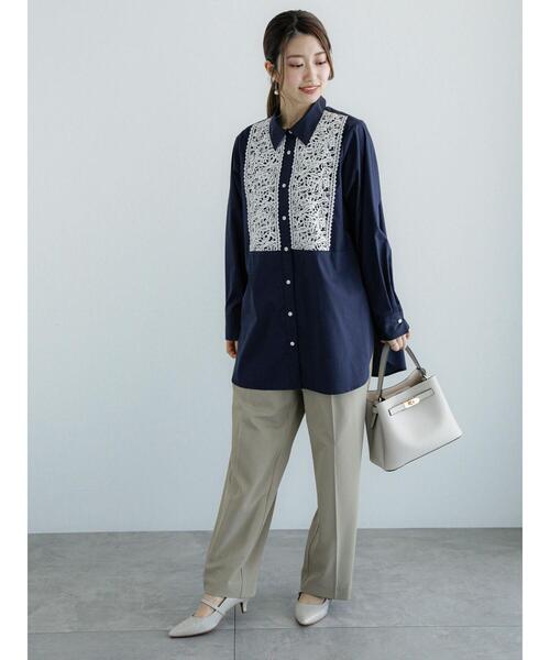 Te chichi（テチチ）の「ビットベルトミニハンドバッグ（ハンドバッグ・レディース・ブラウン/オフホワイト・F）」の5枚目の写真