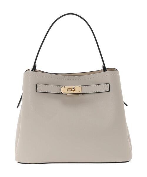 Te chichi（テチチ）の「ビットベルトミニハンドバッグ（ハンドバッグ・レディース・ブラウン/オフホワイト・F）」の8枚目の写真